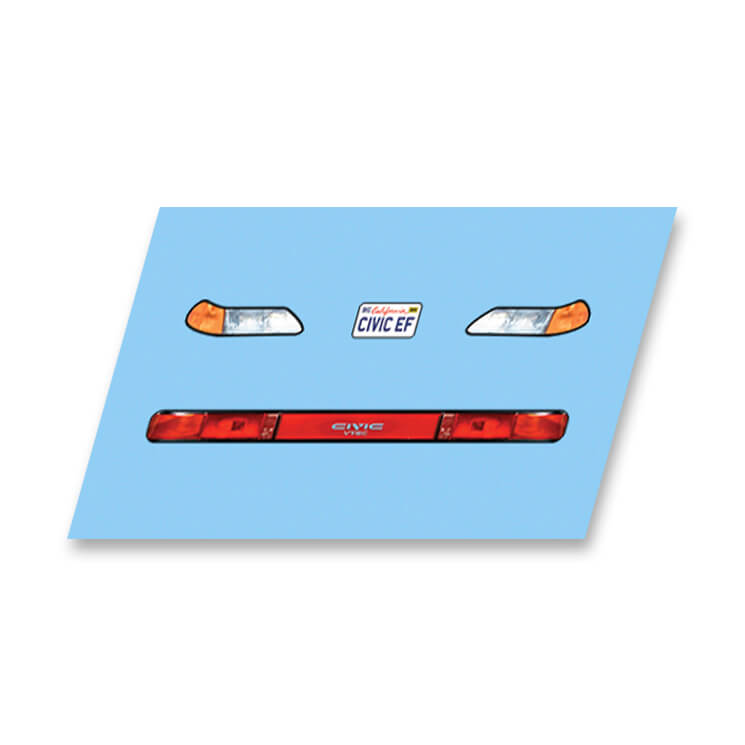 Honda Civic EF Headlights & Taillights