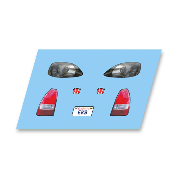 Honda Civic EK9 Headlights & Taillights