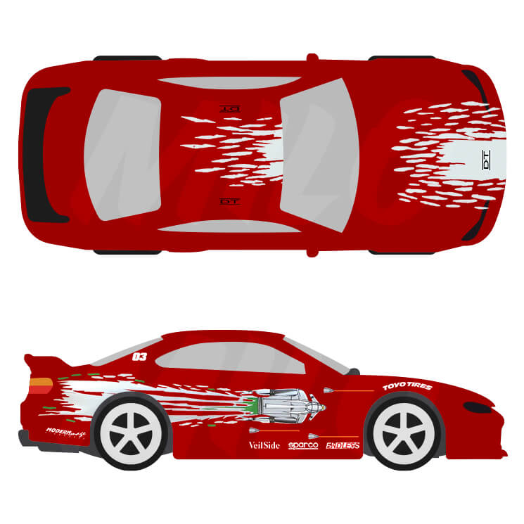 RX7 Toretto Fast and Furious